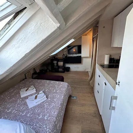 Marais Rooftop Studio - Metro Filles Du Calvaire Appartamento